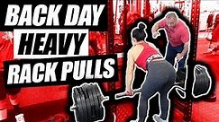 Heavy Rack Pulls | Workout to Blast your Back