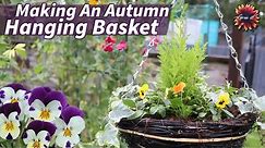 How To Make Autumn Hanging Baskets! Make Your Own DIY Easy Fill Basket