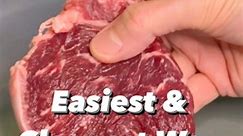 Easiest & Cleanest Way to Sear Steak