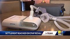Settlement reached after nationwide sleep apnea machine recall
