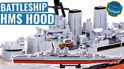HMS HOOD - Battleship colored with UNICORN DROOL - COBI 4830 (Speed Build Review)