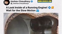 Keshav Chaudhary on Instagram: "A Look Inside of a Running Engine! 🤯💥 📽️ : engine science / YT 📽️ : Chris Mak / YT #reels #engine #workingprocess #mechanical #mechanism #physics #science #engineering #slowmotion #inventions #learn #explorepage #viralreels #viral"