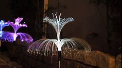 3 Pack Solar Garden Lights - 7 Color Changing Waterproof Solar Outdoor Lights Jellyfish and Butterfly Solar Flower Lights for Christmas, Outdoor Pool Yard Garden Decor