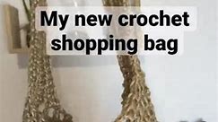 My new crochet shopping bag🧶😍 #crochet #crochetoutfit #crochetberet #bag #crochetaccessories #yarn #crochetforbeginners #howtocrochet #crochethats #stitch #howto #cameroun #cameroon #crochetviral #crochethat #cutecrochet #camerountiktok🇨🇲 #cotedivoire🇨🇮 #abidjan #montreal #montrealtiktok #crochetoutfitsforladies##crochetbag #shoppingbag