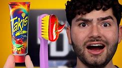 Guess The EXTREME Toothpaste Combination Challenge !?