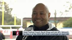 Stanford HC David Shaw evaluates his players' pro day workouts
