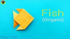Fish 🐡 - DIY Origami Tutorial by Paper Folds ❤️ 🙏