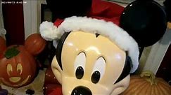 Disney Home Depot Mickey Mouse Animatronic Christmas Decoration Review!