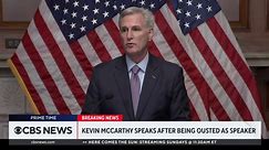 Kevin McCarthy says he won't run for House speaker again