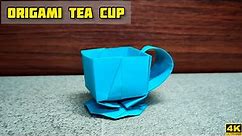 Origami Tea Cup | Origami tutorial | Paper craft