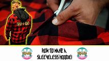 How to Transform Your Hoodie with Scissors