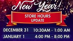 New Year's store hours!... - Domino's Pizza Kitimat