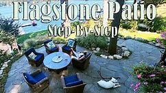 Flagstone Patio Install ( 10 easy steps) OUTDOOR LIVING Space