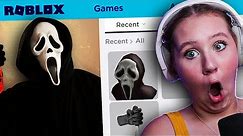 MAKING GHOSTFACE FROM SCREAM A ROBLOX ACCOUNT!!