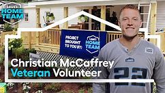 Volunteering for Veterans with Christian McCaffrey and the Lowe's Home Team | Lowe's x NFL