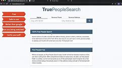 TruePeopleSearch.com, free, safe to use people search engine, Tutorial, Person finder, Cyber Manhunt