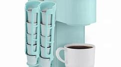 SUNGRACE K Cup Coffee Pod Holder for Keurig K-cup Coffee, Side Mount Storage Organizer, Perfect for Small Counters ( Light Blue, 2 Pack for 10 K Cups) - Walmart.ca