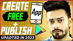 How to Make a Free Android app + Publish in play store in 2023