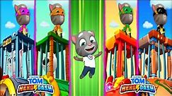 TALKING TOM HERO DASH || SUPER CAT TOM ~ FIND THE BIG BOSS & DISCOVER THE NEW HEROES & RUNNING GAMES