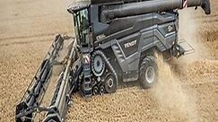 New big combine harvester wheat harvest 2021