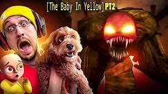 Baby in Yellow scares my Golden Doodle Puppy! Pickman's Madness Escape (FGTeeV x White Rabbit)
