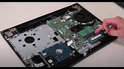 How To Replace Dell Computer Hard Drive HDD and RAM