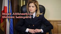 Top 10 The Most Attractive Women Lawyers In The World