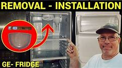 GE Fridge / Light & Cover Removal and Installation