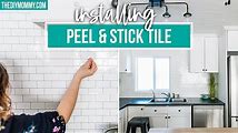 Peel and Stick Tile Backsplash: A Simple and Affordable DIY Project