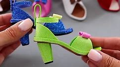 Let's make some glitter foamiran heels together ✨