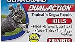 Hartz UltraGuard Dual Action Flea & Tick Topical Dog Treatment and Flea and Tick Prevention, 3 Months, 5-14 Pound Dogs(pack of 3)