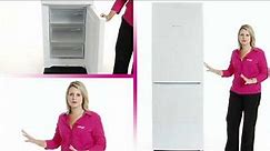 One minute on the Hotpoint RF175WP gross capacity fridge freezer