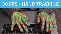 Hand Tracking 30 FPS using CPU | OpenCV Python (2021) | Computer Vision
