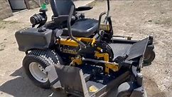 Cub Cadet commercial M60 Tank zero turn mower service and review | Belted Galloway Homestead