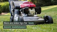 Lawn Mower Maintenance | lawnmowerreport.com