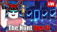 MY FINAL DAY OF THE HUNT EVENT! | Playing Roblox The Hunt Event