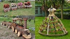 DIY Garden Decorations from Wood and Upcycled Materials | 5Min Garden Pro