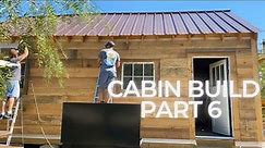 Cabin Build Part 6 - DIY Barn Wood Siding