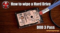 How to wipe a Hard Drive