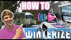 How To Winterize An Airstream Travel Trailer RV | 19CB Bambi
