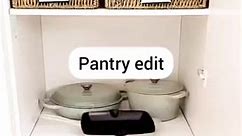 Small edit to our pantry #organize #pantry #foryoupage_168 | Noda Malya