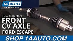 How to Replace Front CV Axle 01-12 Ford Escape