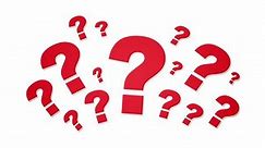Question Marks Animated On White Background Stock Footage Video (100% Royalty-free) 1102275683 | Shutterstock