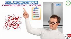 GE Monogram Refrigerator Diagnostic Mode [Reset Mode & More!]