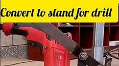 hand power drill convert to stand power drill #youtubevedio #shortsvideo
