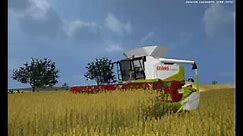 Landwirtschafts Simulator 2009 Claas Lexion Harvest, John Deere Xerion Krone