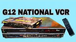 NATIONAL G12 VCR SALE #MANGALBORICHA #VIDEOCASSETTE