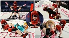 Wrestling of Scorpion The Nether Lord N°3 (Bloody Rose Vs 8 Female Wrestlers)