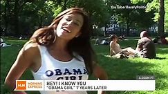 Where is 'Obama girl' now?