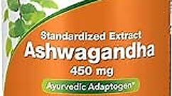 NOW Supplements, Ashwagandha (Withania somnifera) 450 mg (Standardized Extract), 180 Veg Capsules
